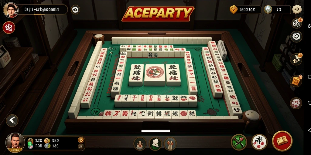 Tampilan gameplay ACEPARTY yang menarik dan seru.
