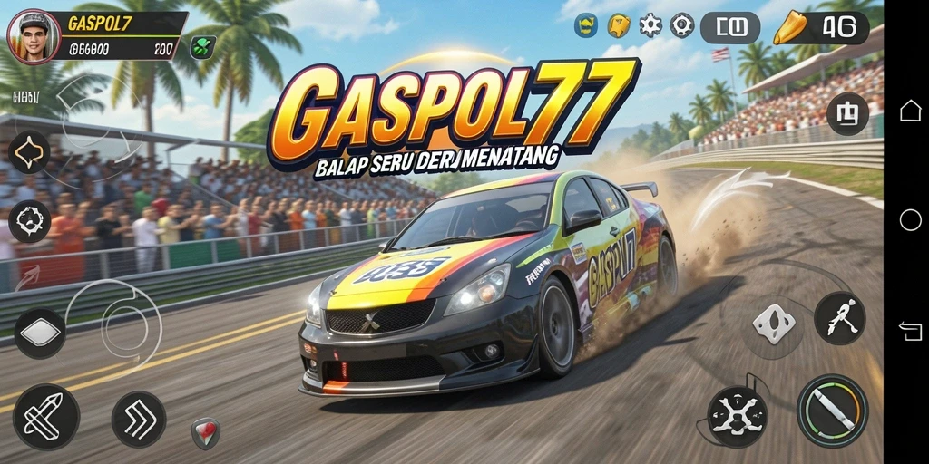 Gameplay seru di GASPOL77 dengan balapan yang mendebarkan.