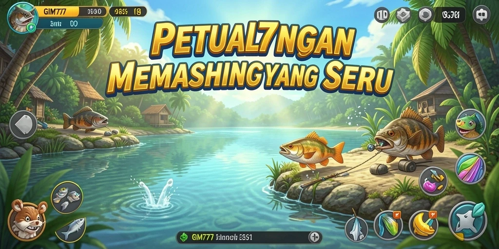 Tangkapan ikan besar dalam gameplay GIM777 yang menegangkan.