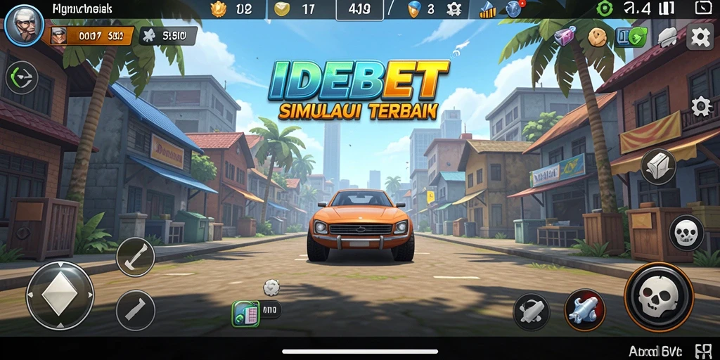 Tampilan gameplay IDEBET dengan berbagai fitur menarik.