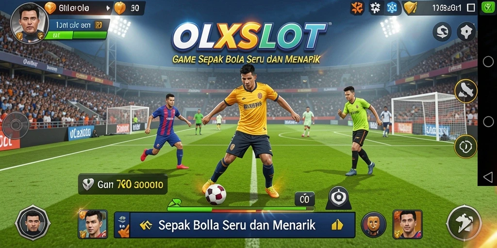 Tampilan gameplay seru dan realistis di OLXSLOT.