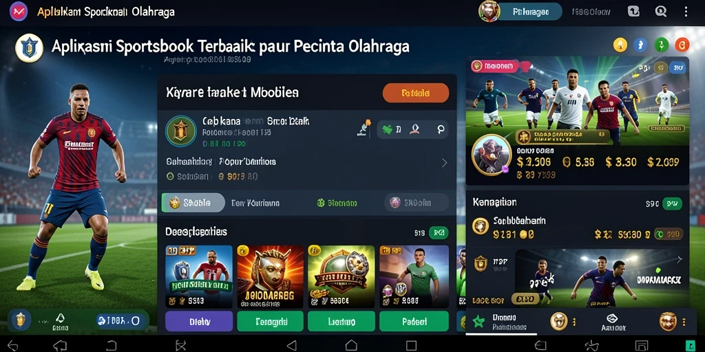 Tampilan gameplay menarik dari aplikasi Sportsbook PP7.