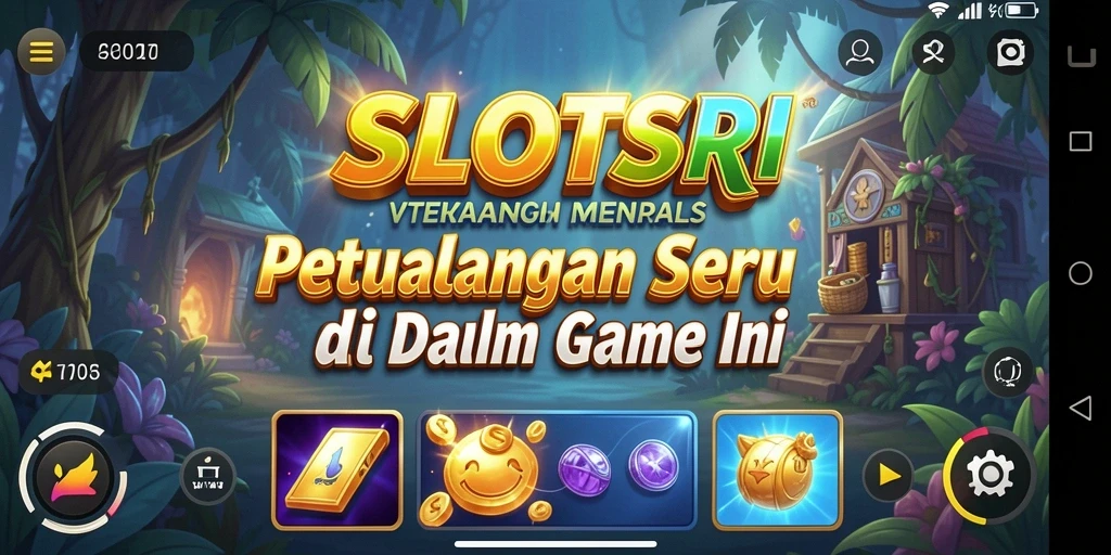 Tampilan gameplay SLOTSRI yang menegangkan dan penuh petualangan.